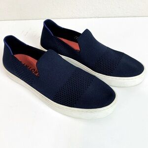 Rothy’s The Sneaker Navy Maritime Lattice Stitch Size 8.5